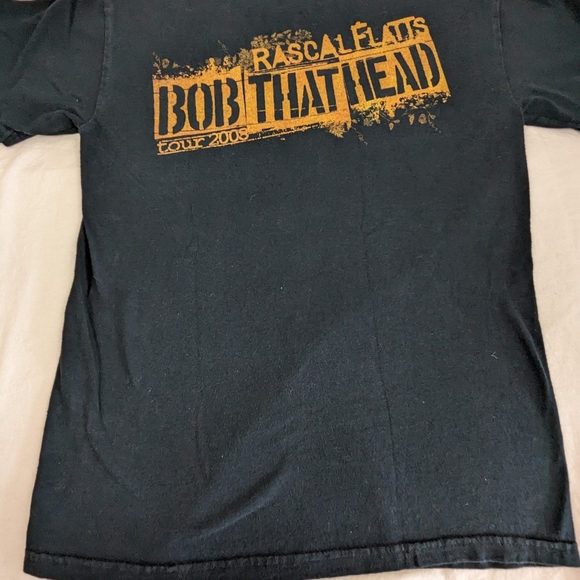 Rascal Flatts RF01 Bob That Head 2008 Vintage Concert Tee Small - Picture 7 of 9